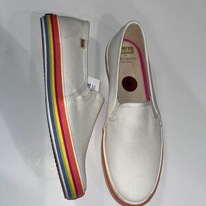 Kate Spade limited edition for Keds slip on sneakers